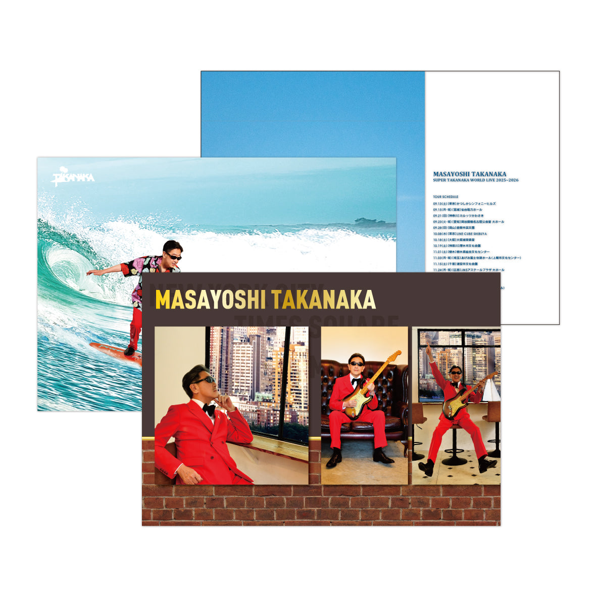 SUPER TAKANAKA WORLD LIVE パンフレット – Takanaka onlinestore