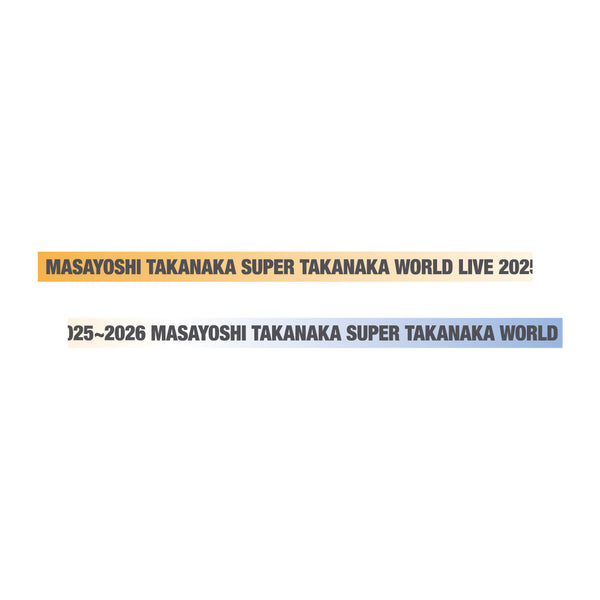 SUPER TAKANAKA WORLD LIVE カード＆ネックストラップ