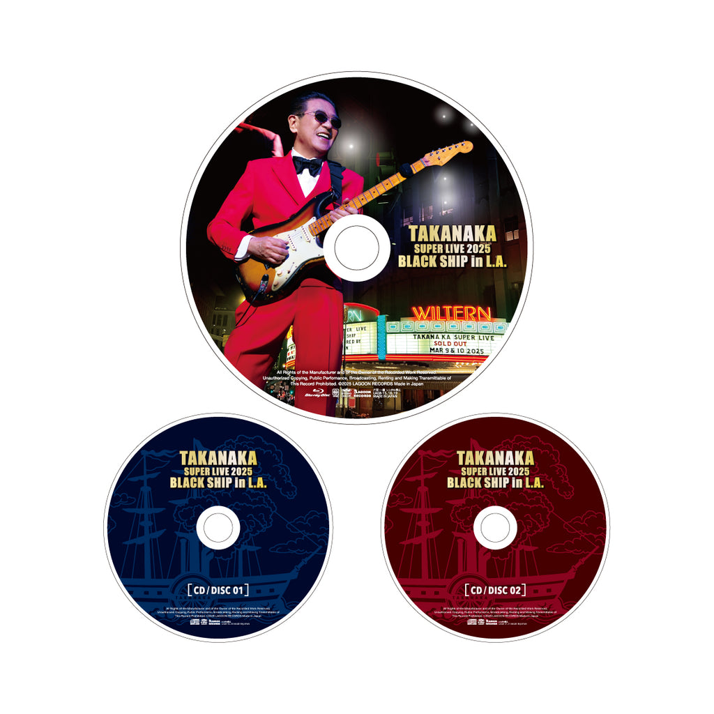 高中正義/TAKANAKA SUPER LIVE 2025 BLACK SHI… 初回生産盤］TAKANAKA SUPER LIVE 2025 BLACK SHIP in L.A.